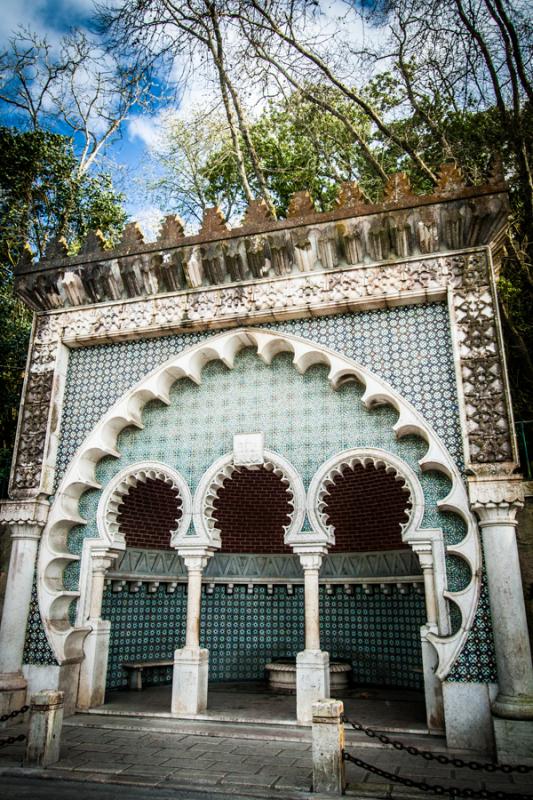 Fuente Mourisca, Sintra, Lisboa, Portugal, Europa ...