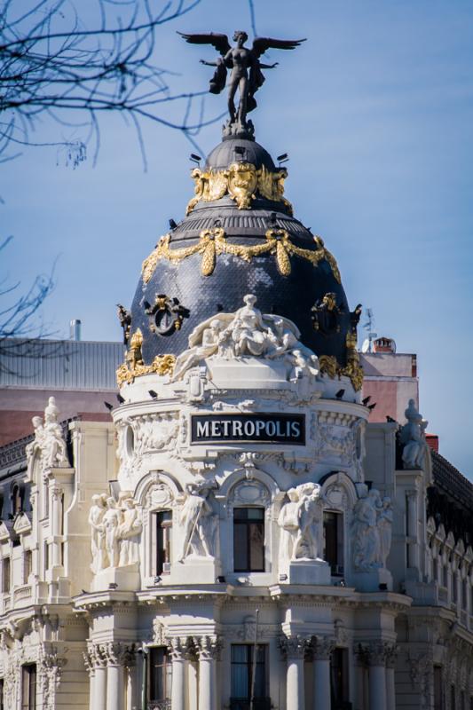 Edificio Metropolis, Madrid, España, Europa