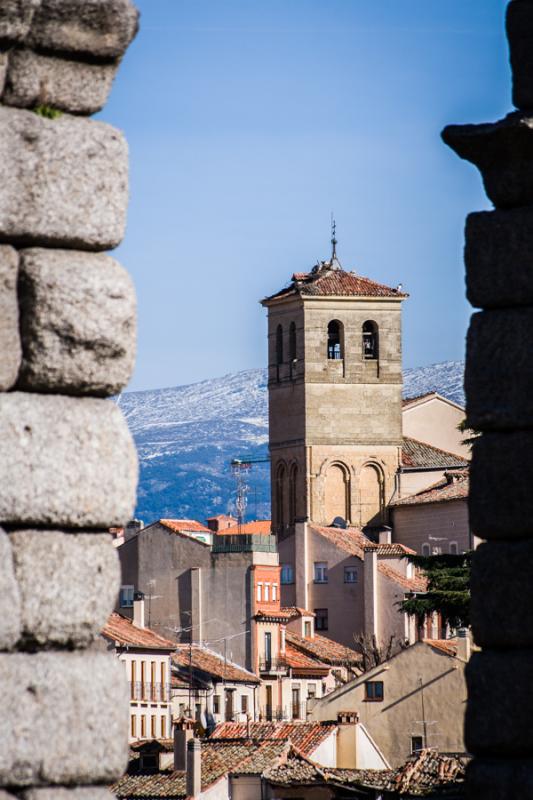 Torre de la Plaza San Martin, Segovia, España, Eu...