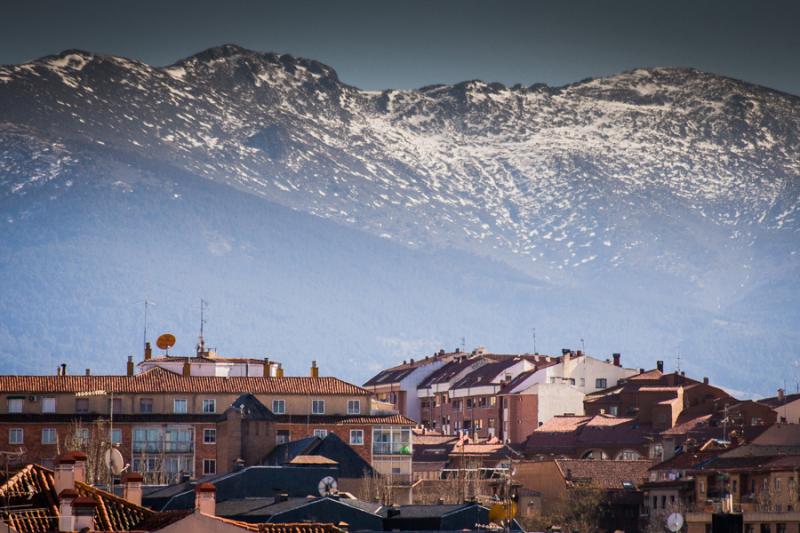 Panoramica del Segovia, España, Europa