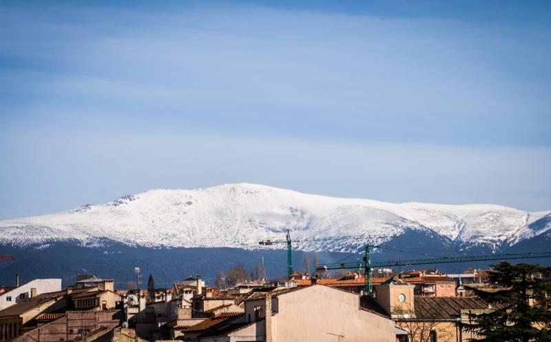 Panoramica del Segovia, España, Europa