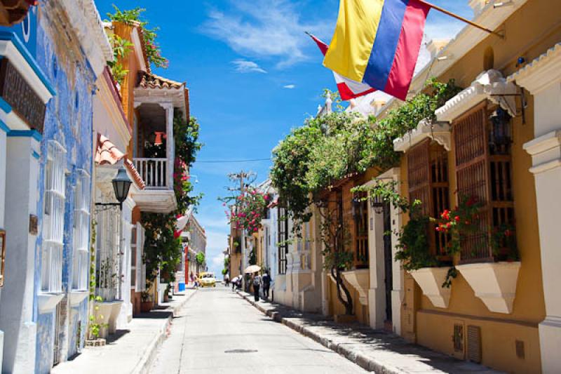 Arquitectura Tradicional, Cartagena, Bolivar, Colo...