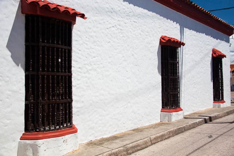 Viviendas Tradicionales, Cartagena, Bolivar, Colom...