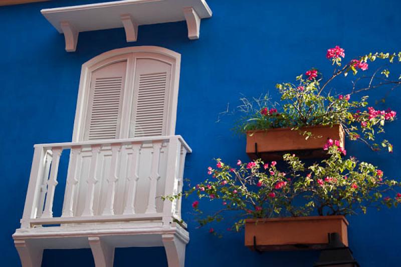 Balcon Colonial, Cartagena, Bolivar, Colombia