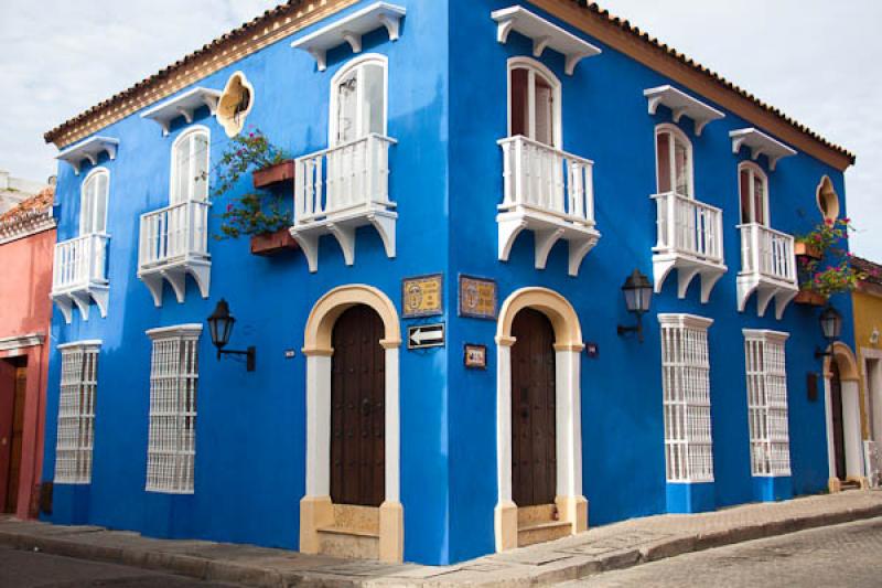 Arquitectura Tradicional, Cartagena, Bolivar, Colo...