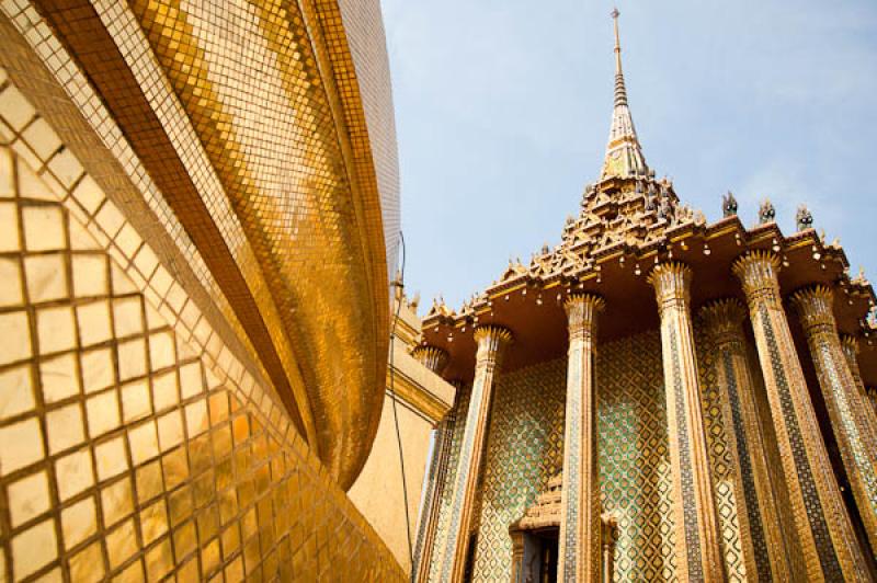 Phra Mondop, Templo del Buda de Esmeralda, Bangkok...