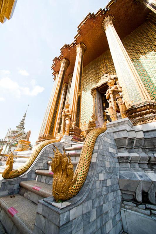 Phra Mondop, Templo del Buda de Esmeralda, Bangkok...