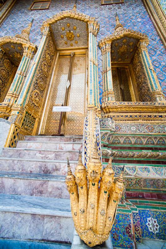 Phra Mondop, Templo del Buda de Esmeralda, Bangkok...