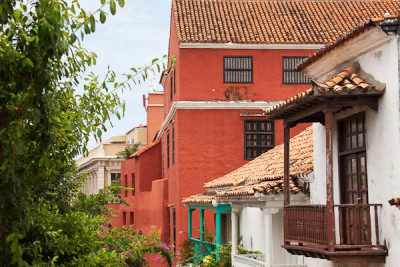 Arquitectura Tradicional, Cartagena, Bolivar, Colo...