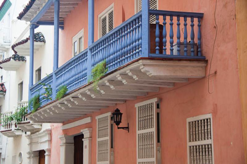 Arquitectura Tradicional, Cartagena, Bolivar, Colo...