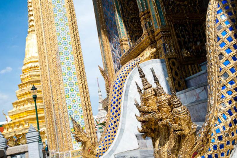 Phra Mondop, Templo del Buda de Esmeralda, Bangkok...