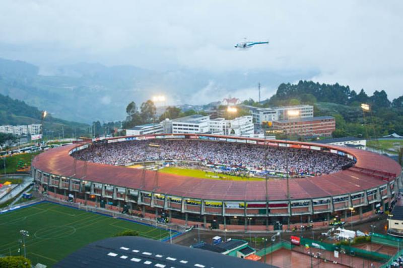 Estadio Palogrande, Manizales, Caldas, Colombia