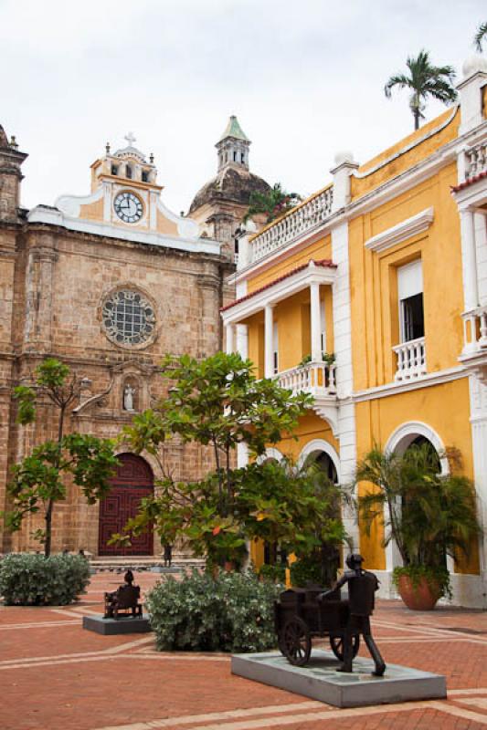 Iglesia y Convento San Pedro Claver, Cartagena, Bo...