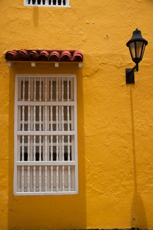 Ventana Colonial, Cartagena, Bolivar, Colombia