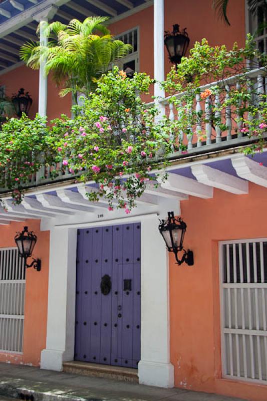 Arquitectura Tradicional, Cartagena, Bolivar, Colo...