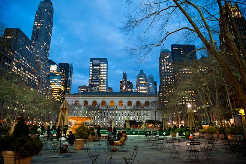 Bryant Park, Midtown, Manhattan, Nueva York, Estad...