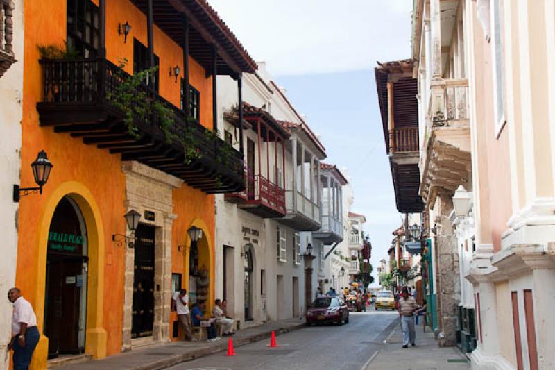 Arquitectura Tradicional, Cartagena, Bolivar, Colo...