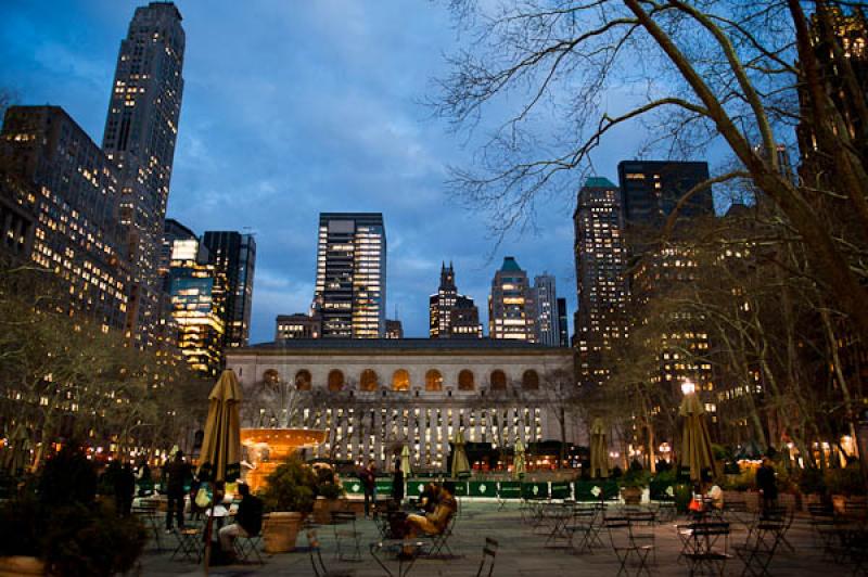 Bryant Park, Midtown, Manhattan, Nueva York, Estad...