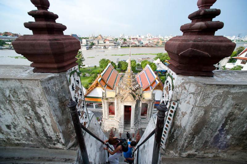 Wat Arun, Bangkok Yai, Bangkok, Tailandia, Sudeste...