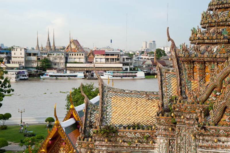 Wat Arun, Bangkok Yai, Bangkok, Tailandia, Sudeste...