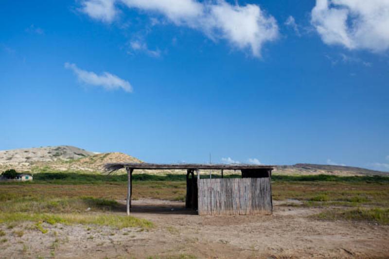 Rancheria Wayuu, Cabo de la Vela, Peninsula de la ...