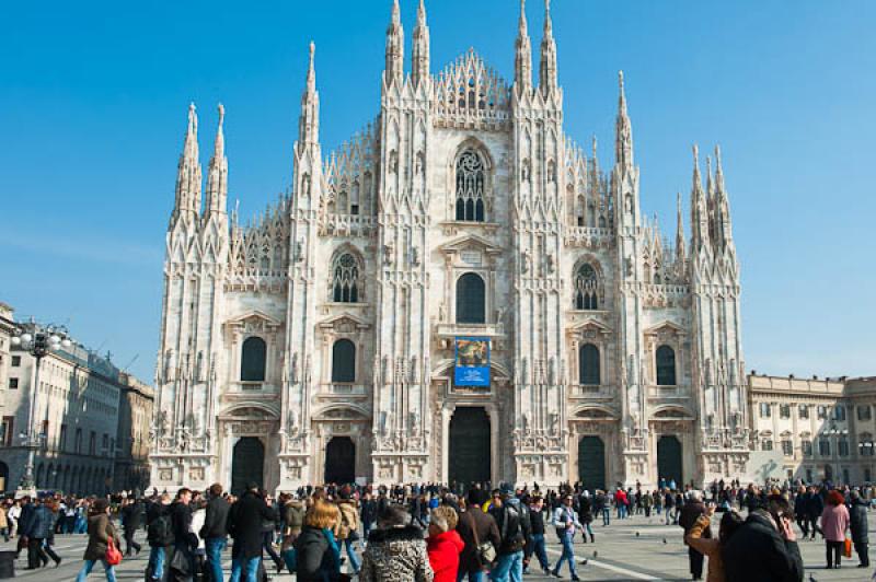 Catedral de Milan, Milan, Lombardia, Italia, Europ...