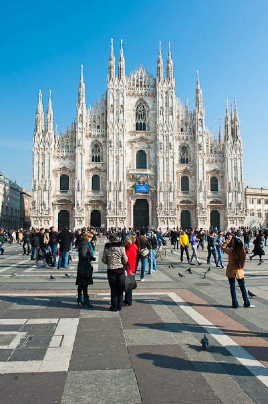 Catedral de Milan, Milan, Lombardia, Italia, Europ...