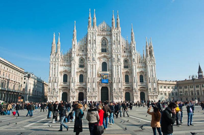 Catedral de Milan, Milan, Lombardia, Italia, Europ...