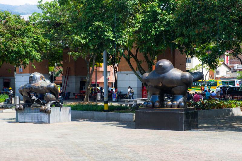 Parque San Antonio, Medellin, Antioquia, Colombia