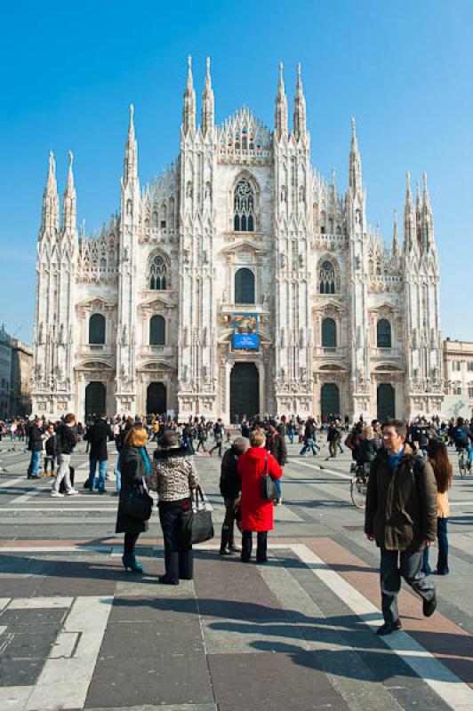 Catedral de Milan, Milan, Lombardia, Italia, Europ...