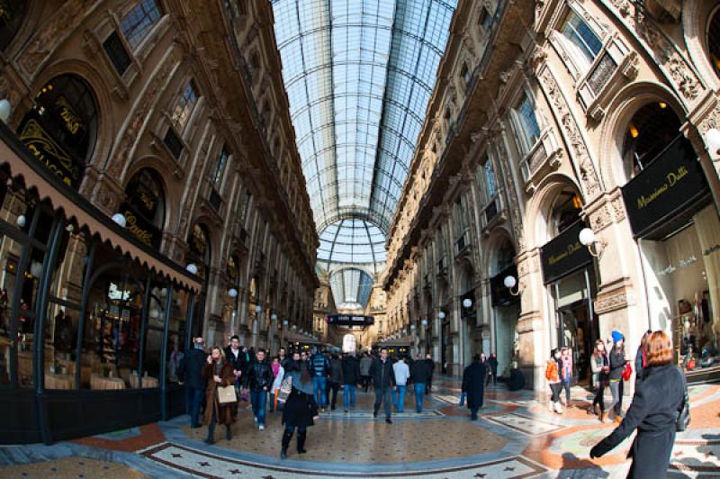 Galleria Vittorio Emanuele II, Milan, Lombardia, I...