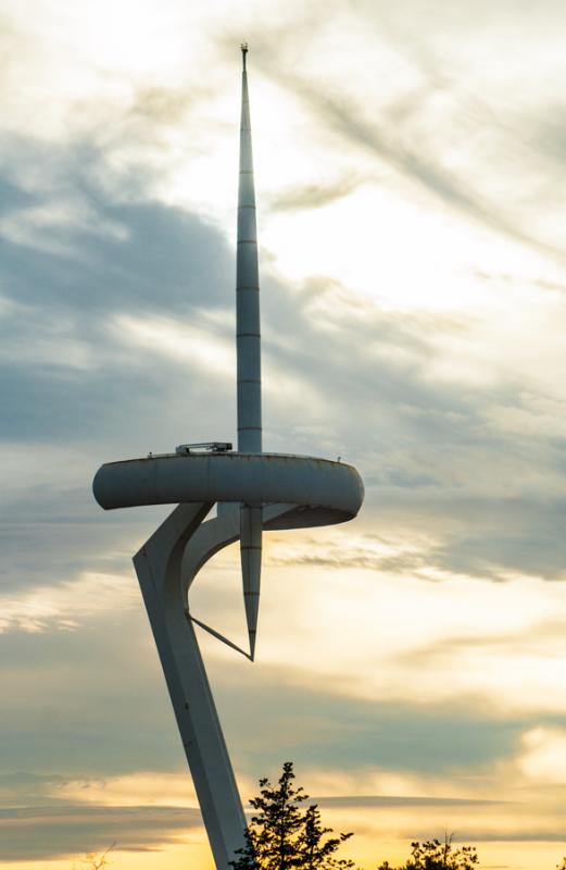 Torre de Comunicaciones, Montjuic, Barcelona, Cata...