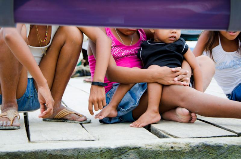 Grupo de NiÃƒÂ±os Guna Yala, Archipielago de S...