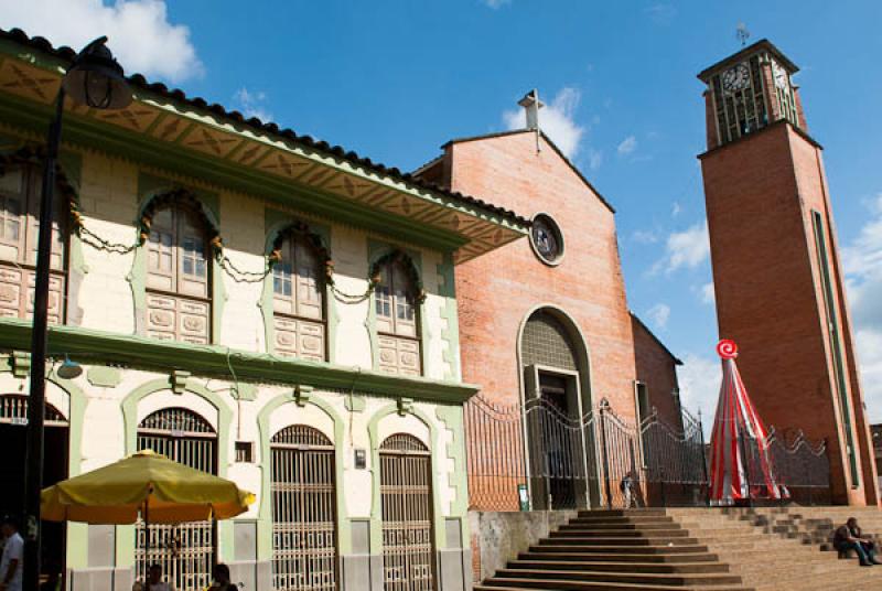 Parque Principal, Montenegro, Quindio, Armenia, Co...