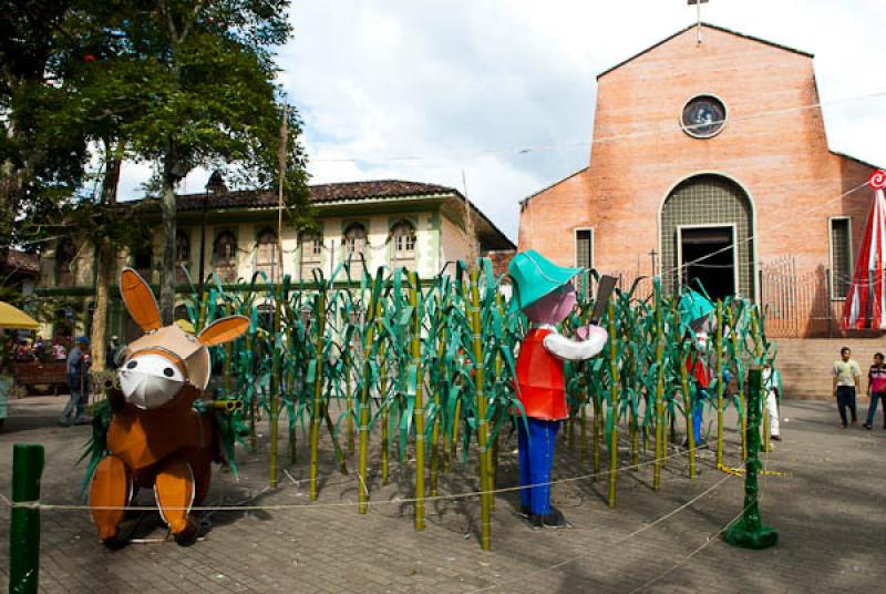 Parque Principal, Montenegro, Quindio, Armenia, Co...