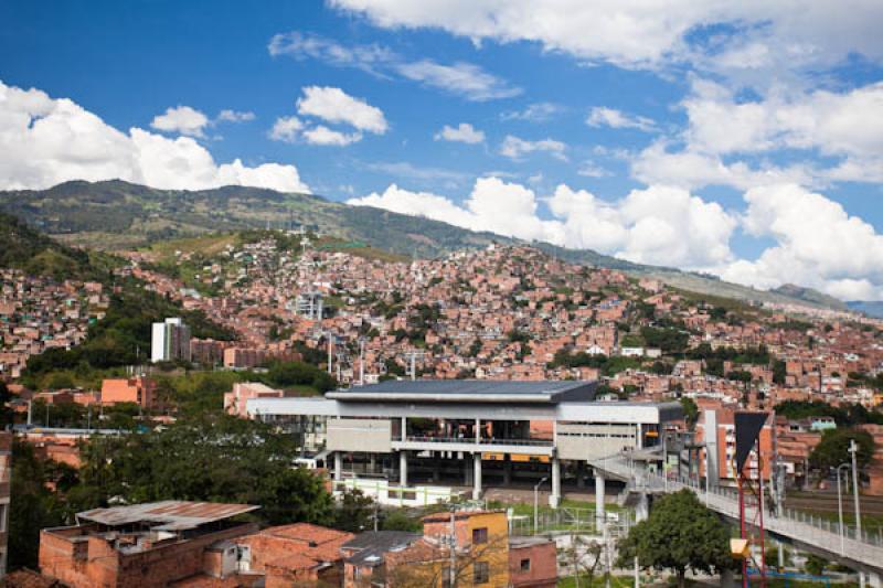 Estacion San Javier, Medellin, Antioquia, Colombia