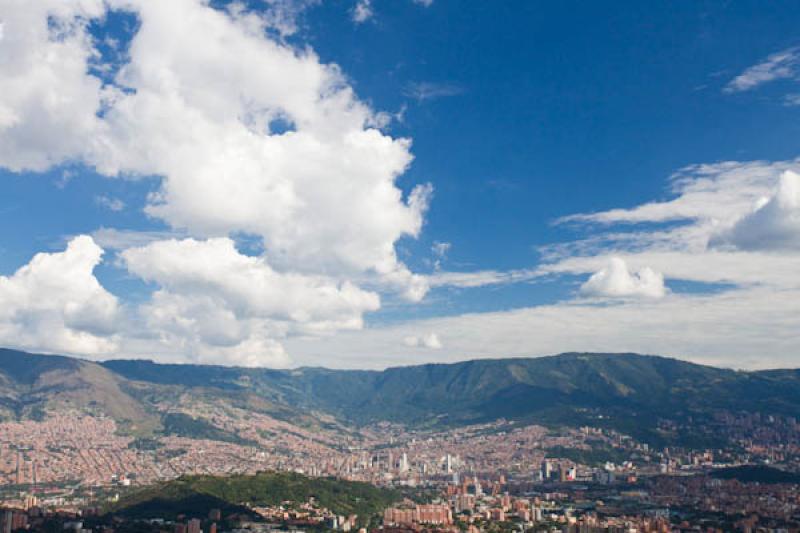 Panoramica de la Ciudad de Medellin, Antioquia, Co...