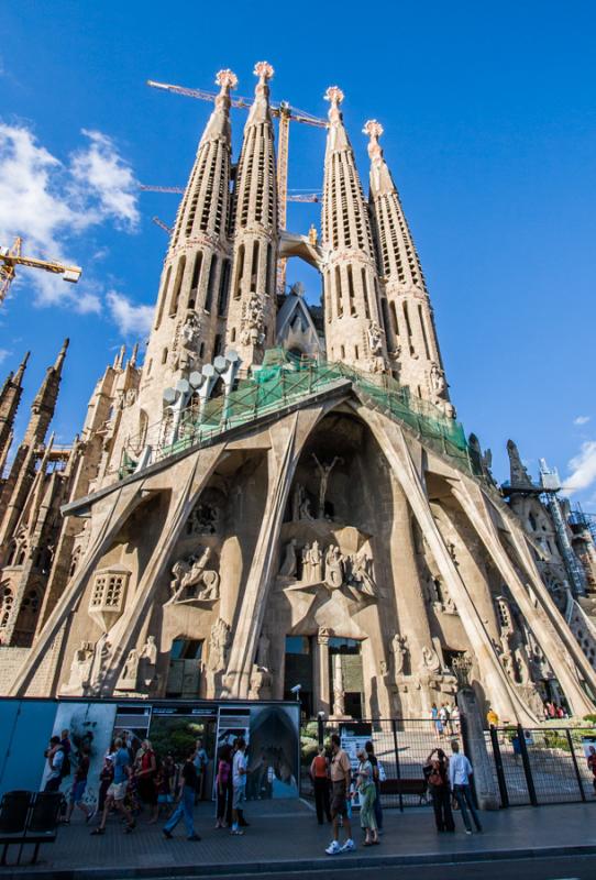 Sagrada Familia, Barcelona, Cataluña, España, Eu...