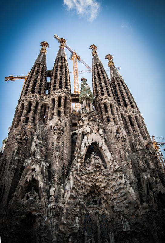 Sagrada Familia, Barcelona, Cataluña, España, Eu...