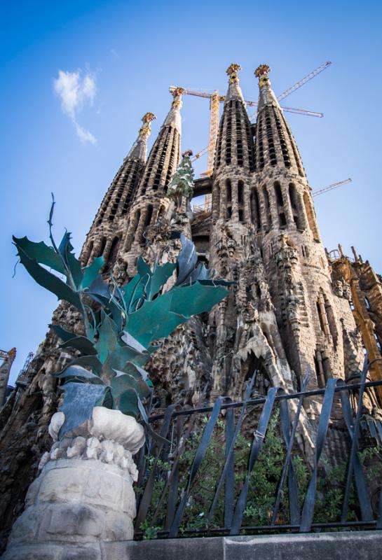 Sagrada Familia, Barcelona, Cataluña, España, Eu...