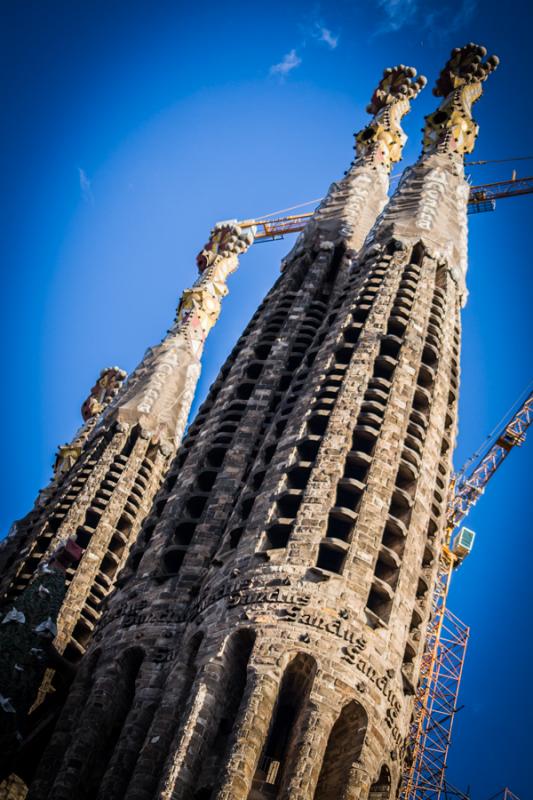 Sagrada Familia, Barcelona, Cataluña, España, Eu...