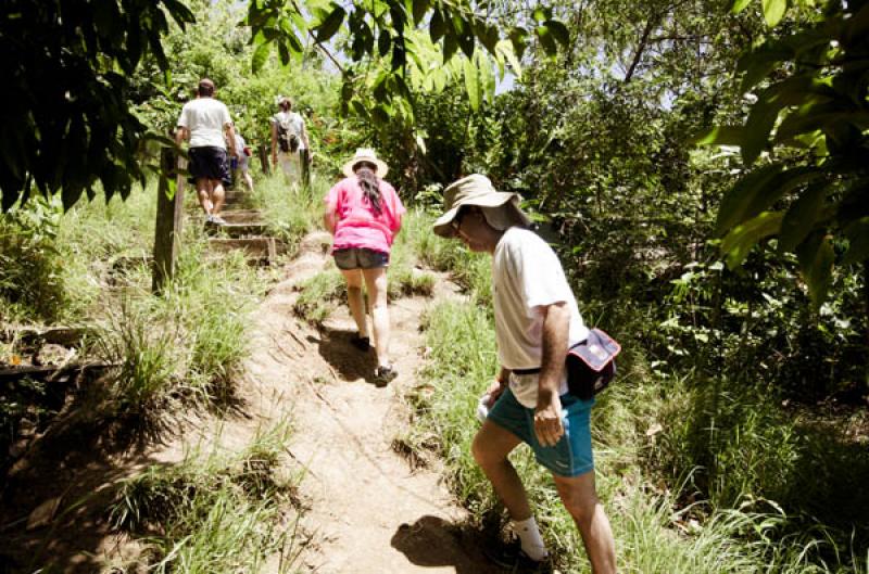 Turistas Caminando, Serrania del Darien, Sapzurro,...