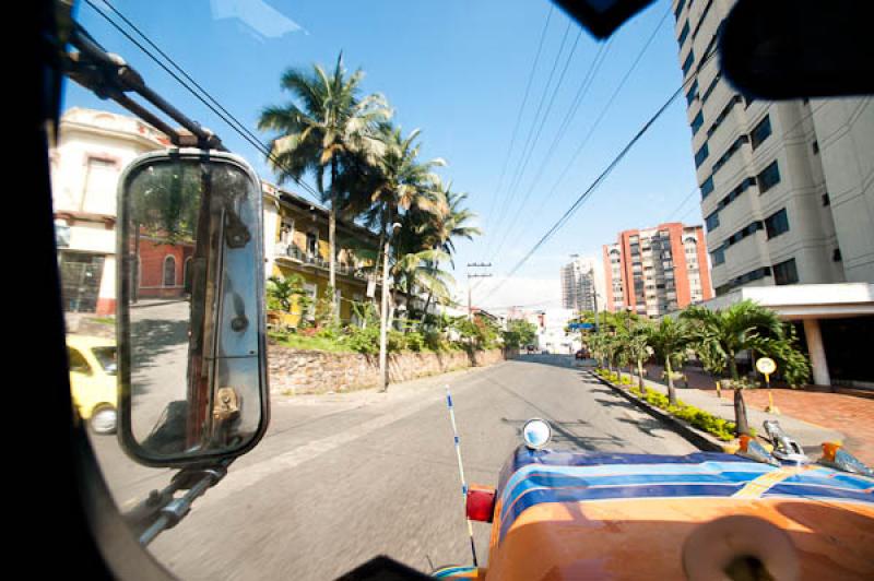 Autobus en Cali, Santiago de Cali, Valle del Cauca...