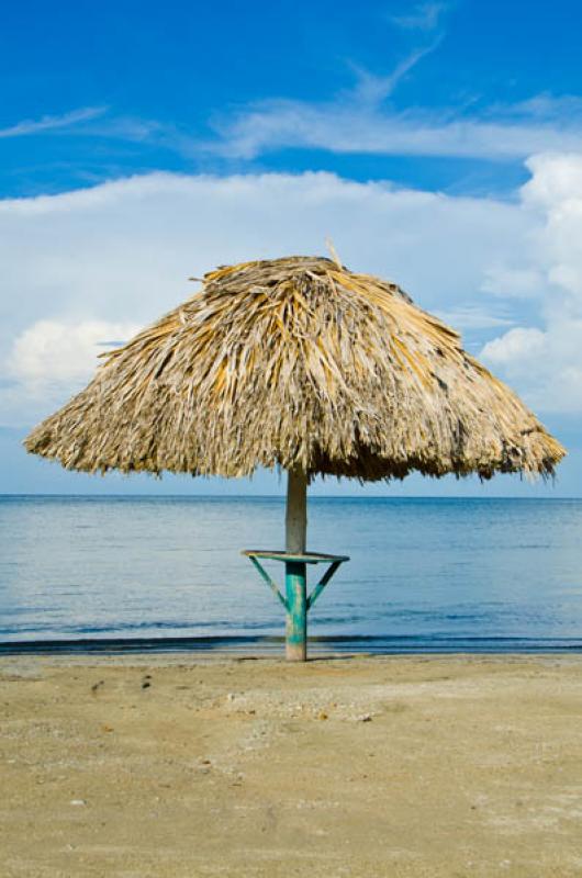 Parasol en la Playa, Bahia de Cispata, San Antero,...