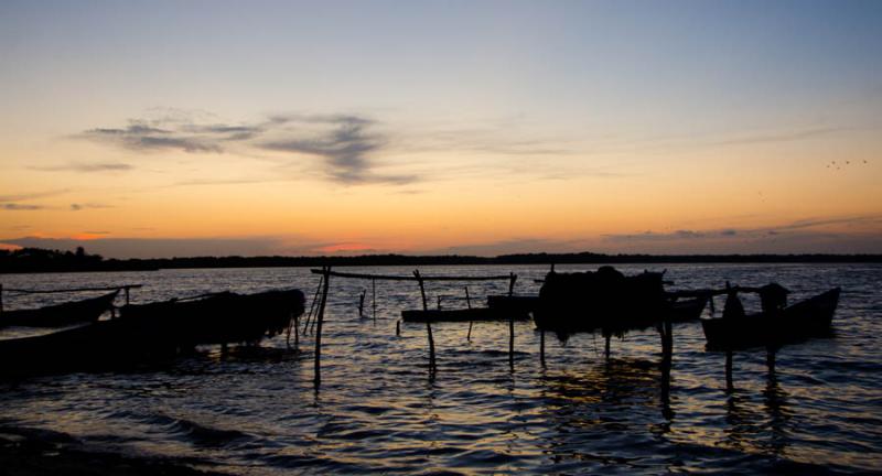 Atardece en Bahia de Cispata, San Antero, Cordoba,...