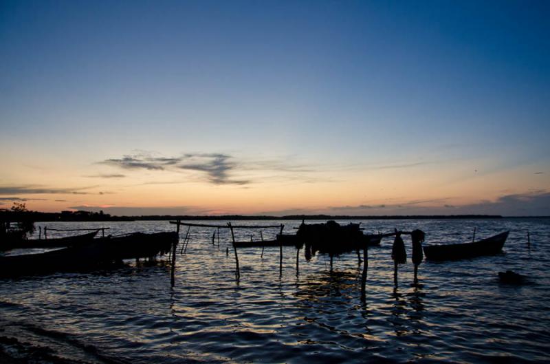 Atardece en Bahia de Cispata, San Antero, Cordoba,...