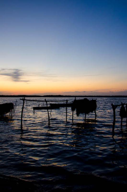 Atardece en Bahia de Cispata, San Antero, Cordoba,...