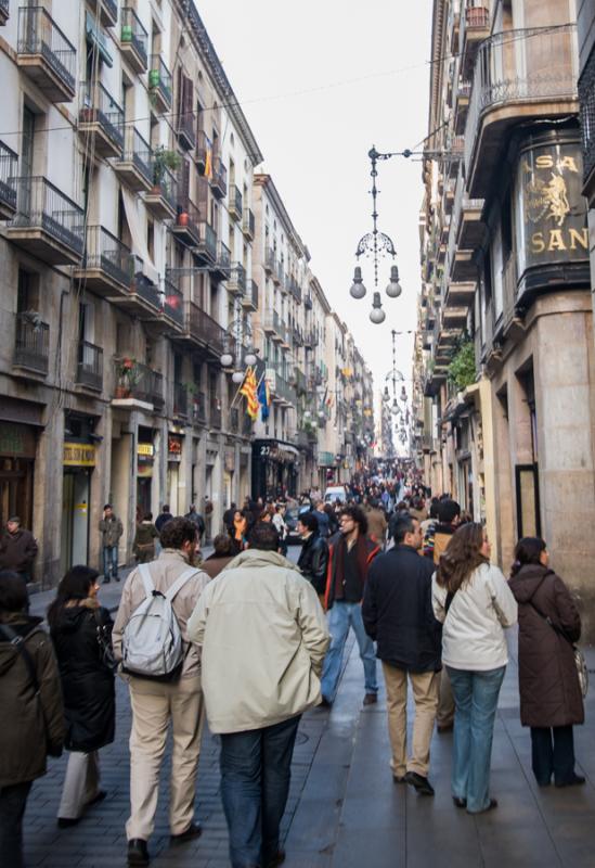 Calle Ferran, Barrio Gotico, Ciutat Vella, Barcelo...