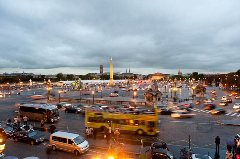 Plaza de la Concordia, Paris, Francia, Europa Occi...