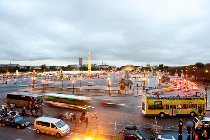 Plaza de la Concordia, Paris, Francia, Europa Occi...